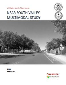 Near South Valley Multimodal Study