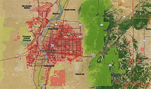 Natural Resources Map Icon