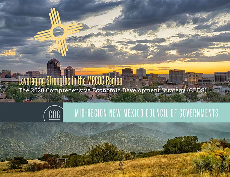 Cover image of the 2020 CEDS document